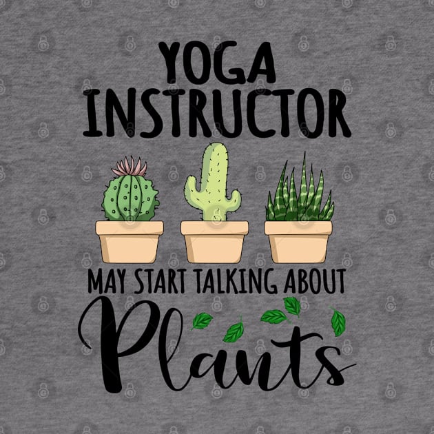 Yoga Instructor May Start Talking About Plants by jeric020290